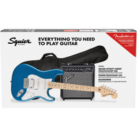 Thumbnail for Paquete Guitarra Electrica Fender Affinity Series Stratocaster HSS Blue 0372820002