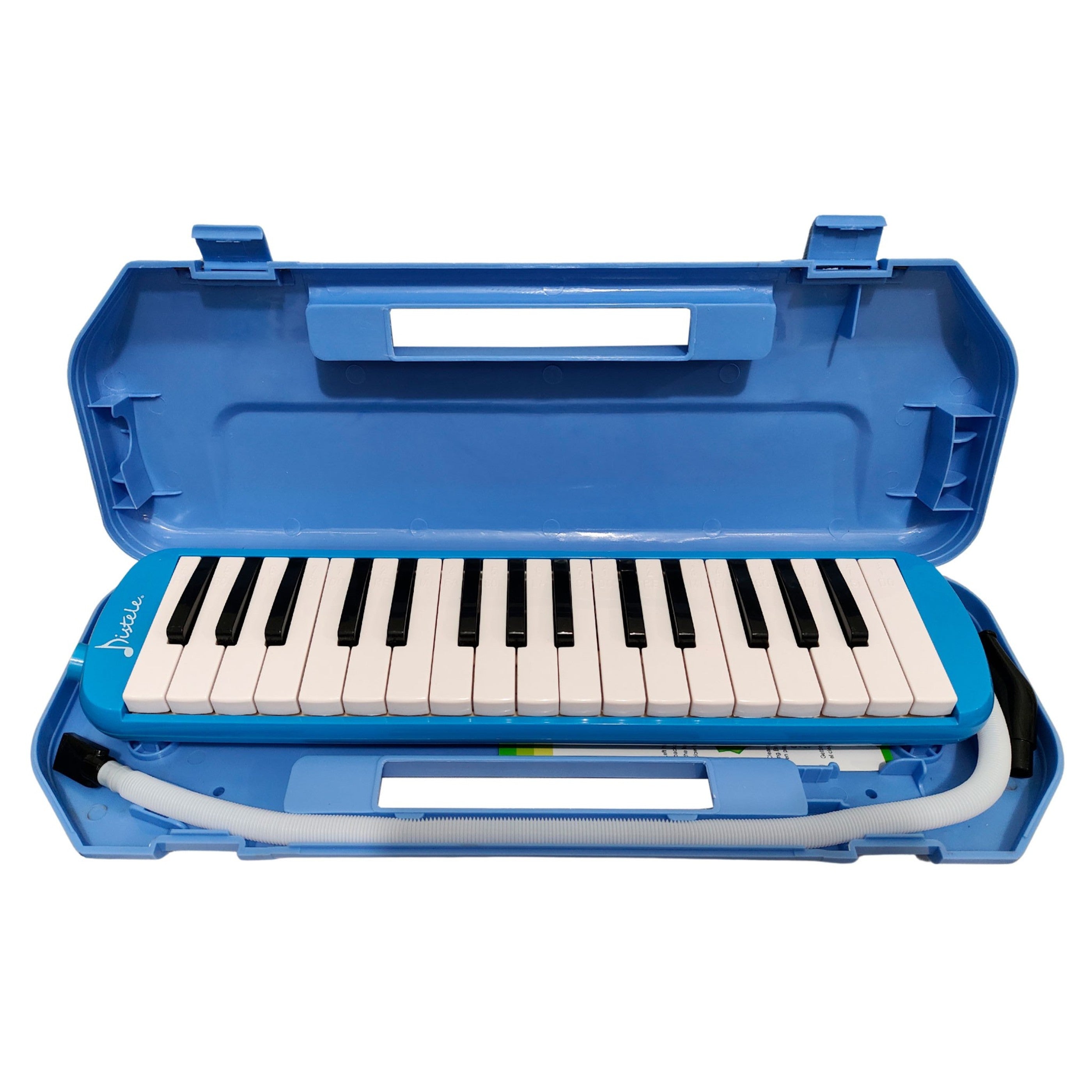 Alysée Melodica 32 Tasti - Strumento A Fiato Azzurro, Con Astuccio E Accessori - Foto 3