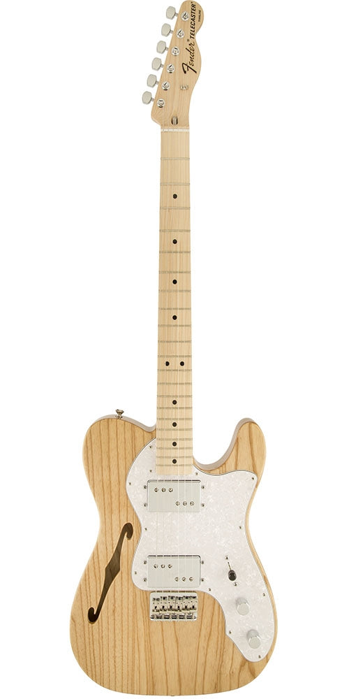 Guitarra Electrica Fender Mx 72 Tele Thinline Nat W/Gig