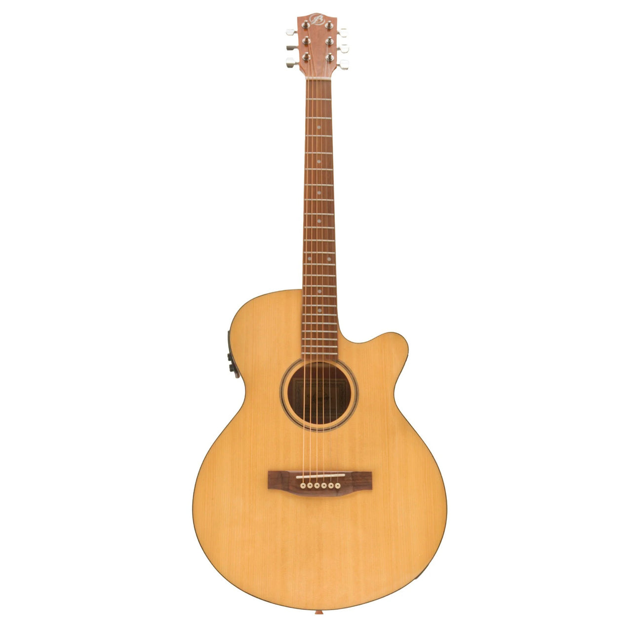 Guitarra Electroac. Bamboo Spruce 40" C/funda, Ga-40-spruce-q-gloss