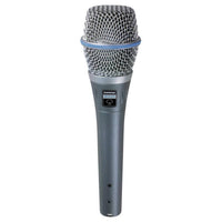 Thumbnail for Microfono Shure Vocal Condensador Supercardioide, Beta-87a