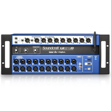 Mezcladora Soundcraft Digital 24 Canales Usb, Ui24r