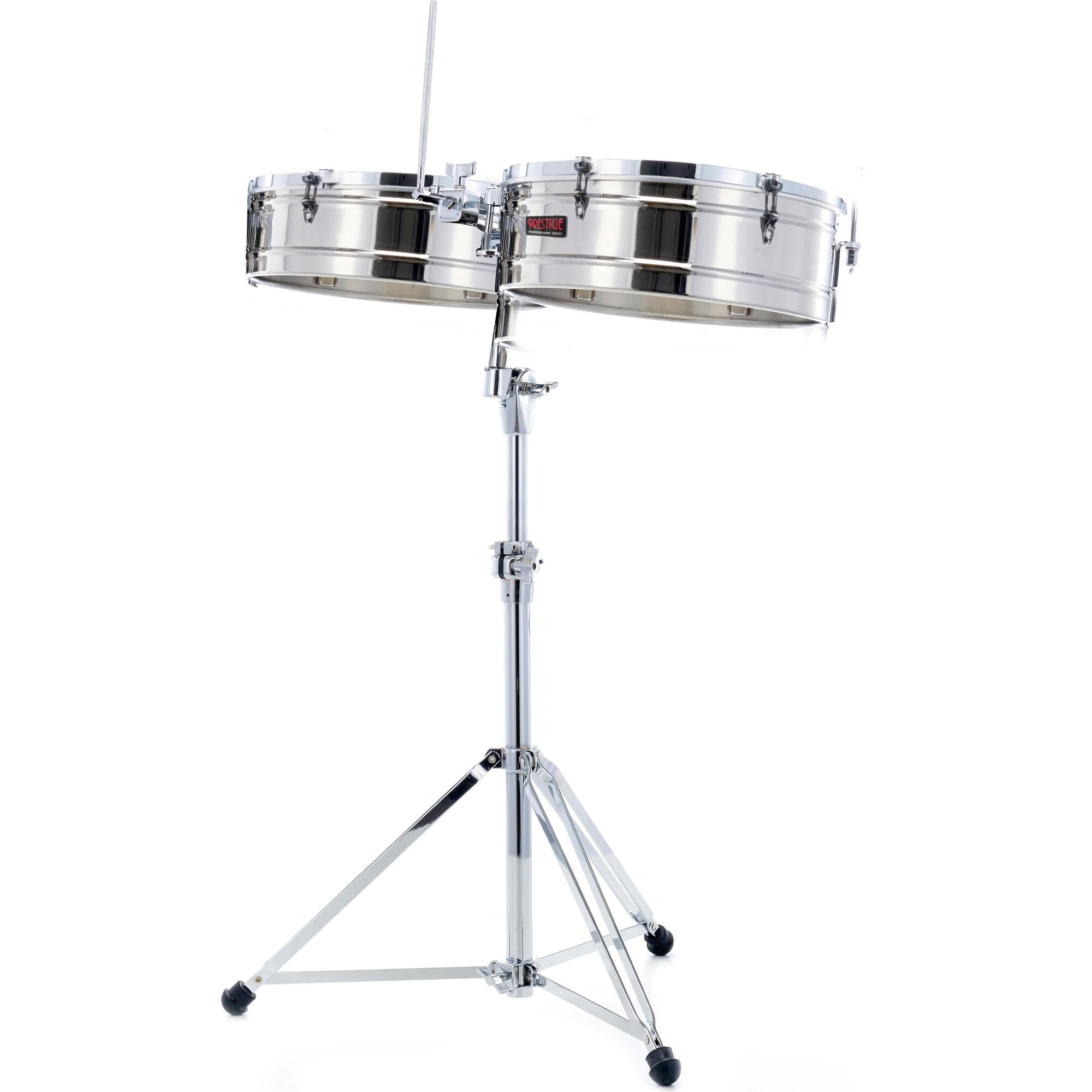Timbales LP Latin Percussion 14/15" - Acciaio Inox, Prestige Series - Foto 7