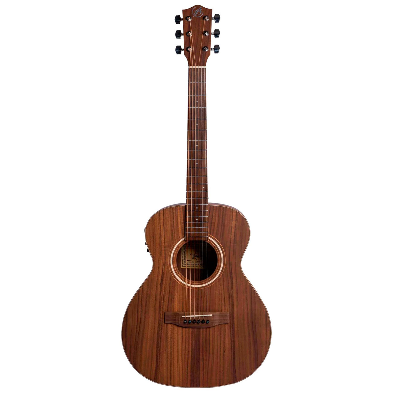 Guitarra Electroacustica Bamboo Koa 38" C/funda, Ga-38-koa-q