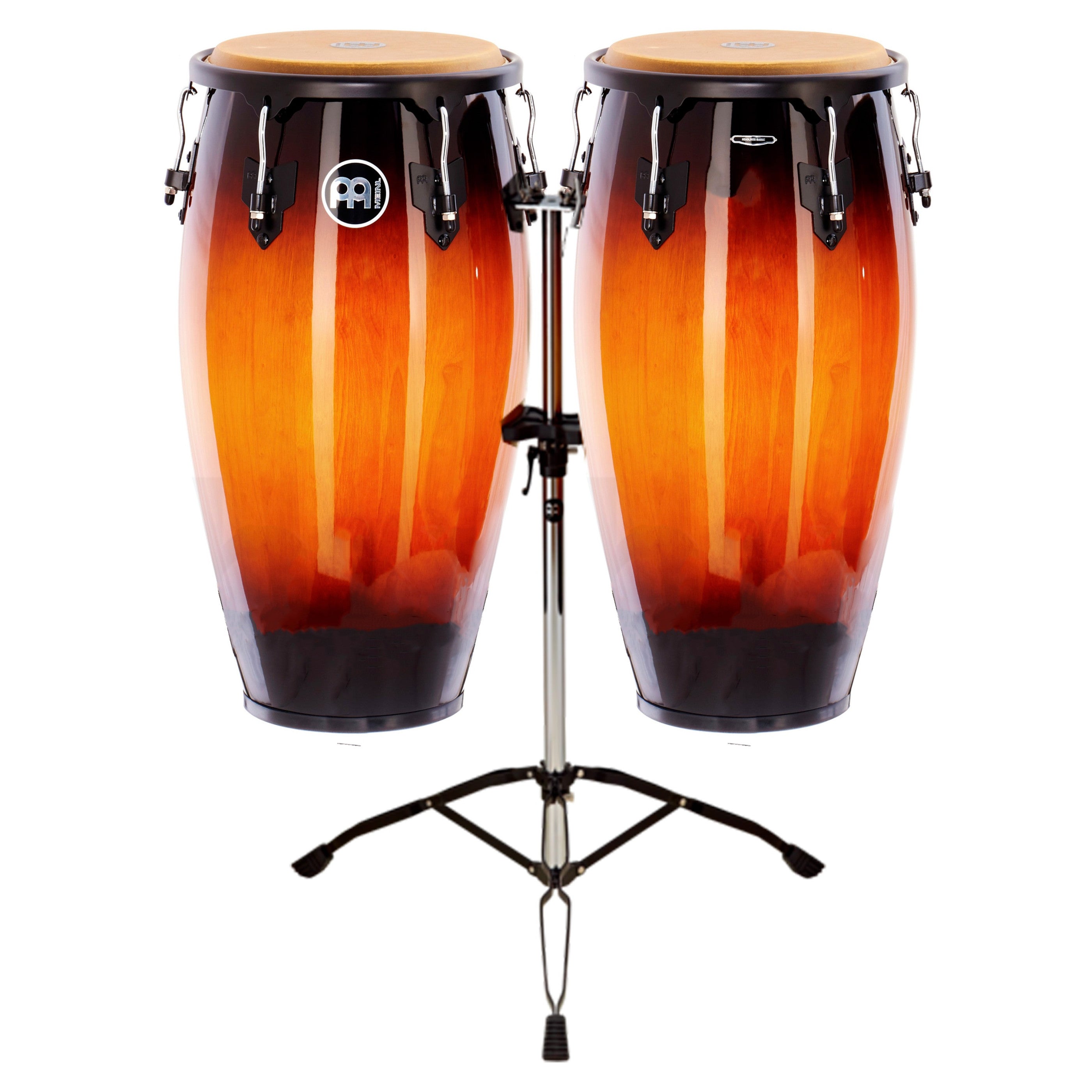 Meinl Conga Headliner 11 E 12 Pollici - Set Percussioni Legno Con Supporto - Foto 2