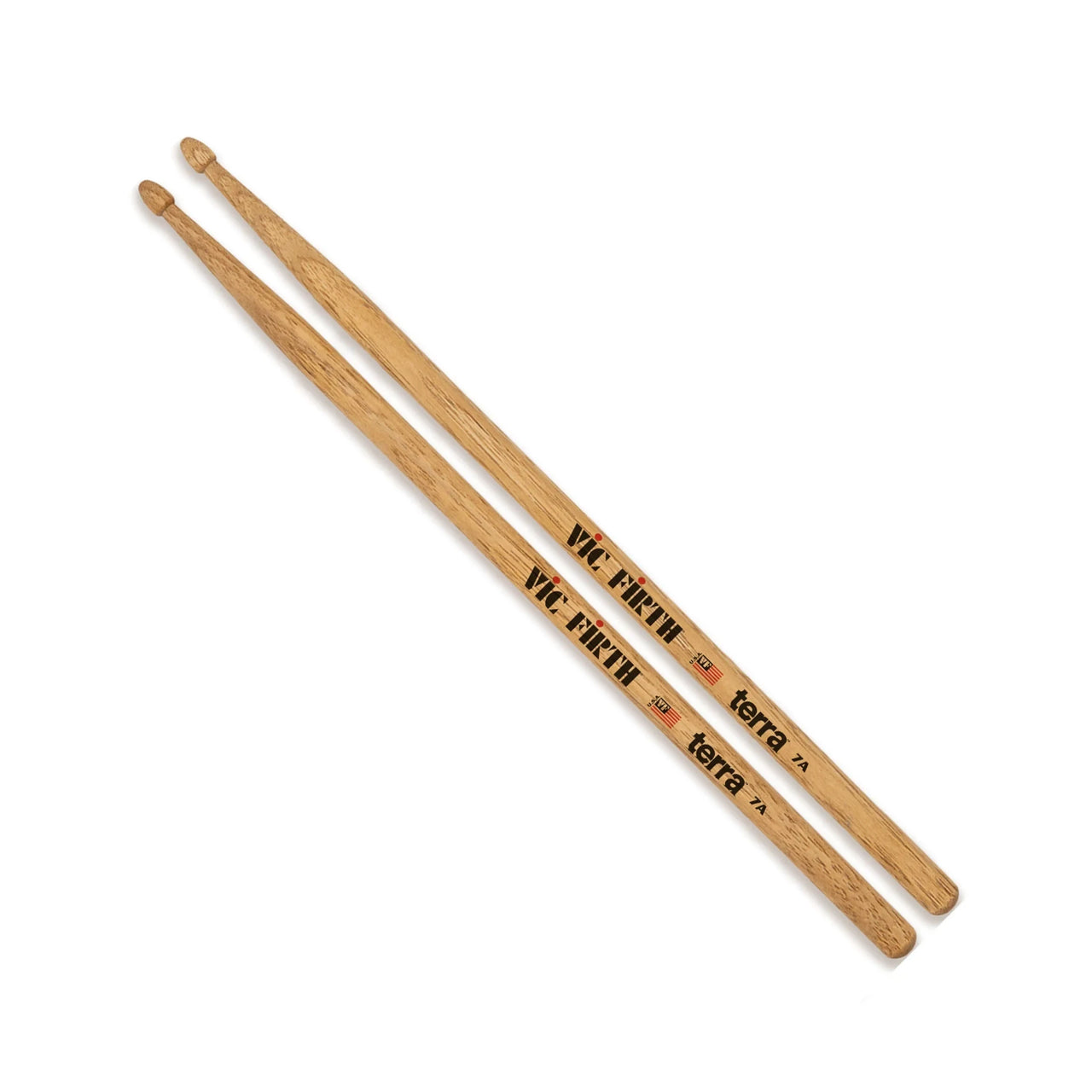 Baquetas Vic Firth 7at Terra Con Punta De Madera