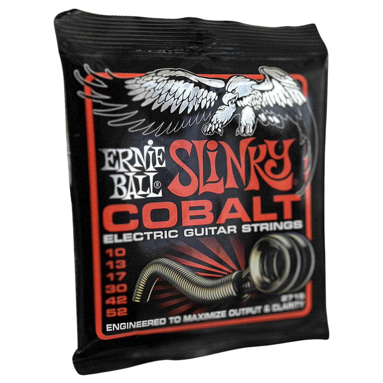 Encordadura Ernie Ball 2715 Para Guitarra Electrica Slinky Cobalto
