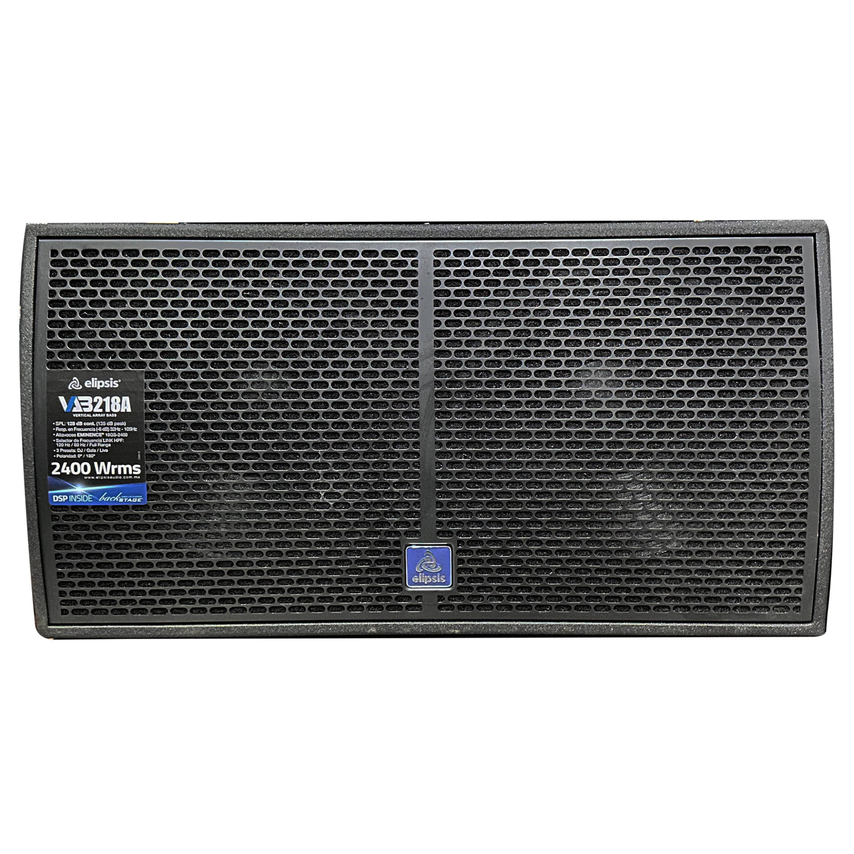 Subwoofer Elipsis VAB-218A Vertical Array Bass Activo – Musicales Doris