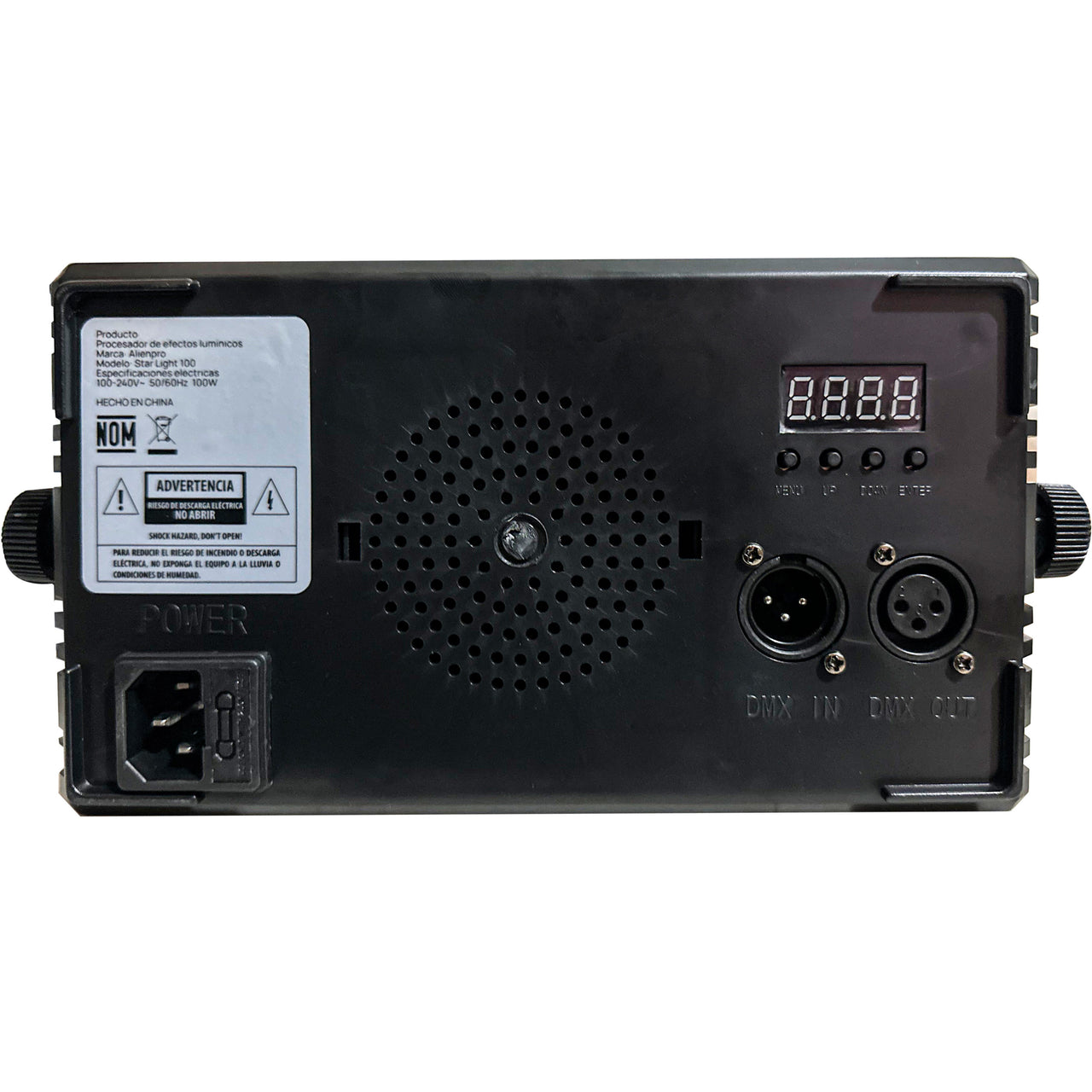 Estrobo Alien Starliht100 250 leds 5050 Rgb 8 Segmentos + 56 Leds 100w