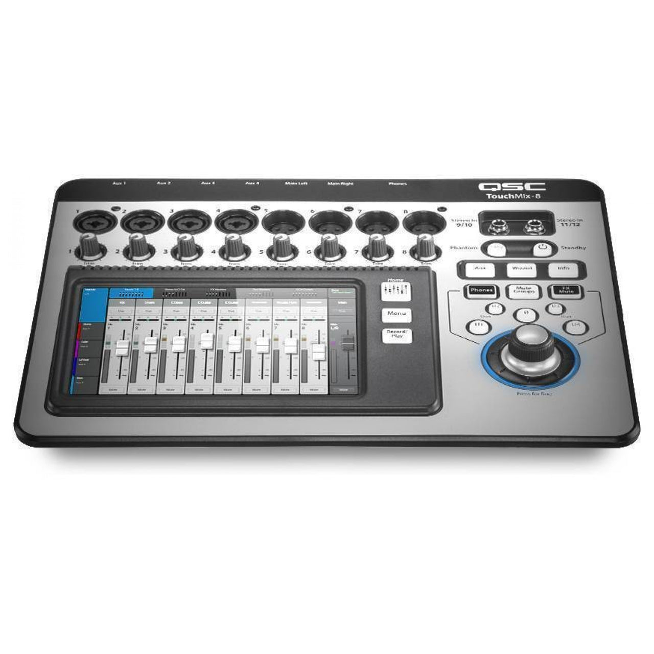 Mezcladora Qsc Digital 8 Canales, Touchmix-8