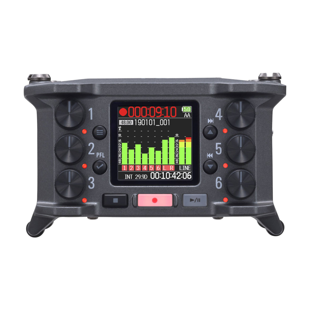 Grabadora Zoom Zf6 Interfaz Sd Multipista