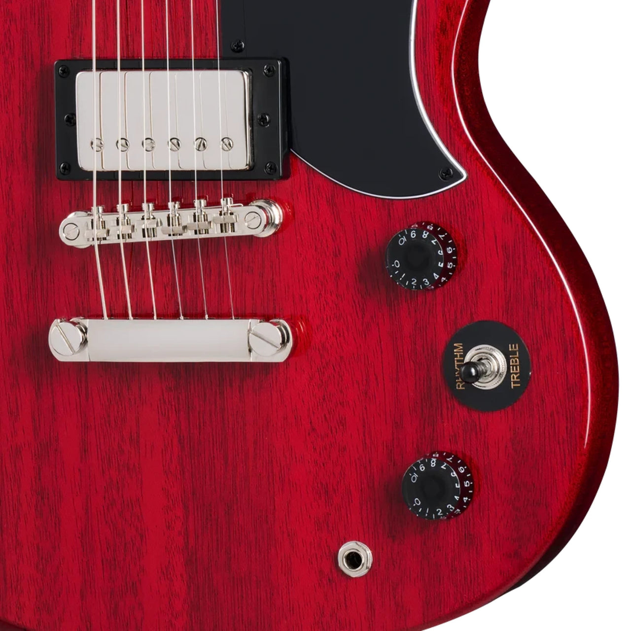 Guitarra Electrica Epiphone E1sgtchnh1 Sg Tribute Color Cherry