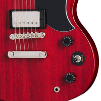 Thumbnail for Guitarra Electrica Epiphone E1sgtchnh1 Sg Tribute Color Cherry