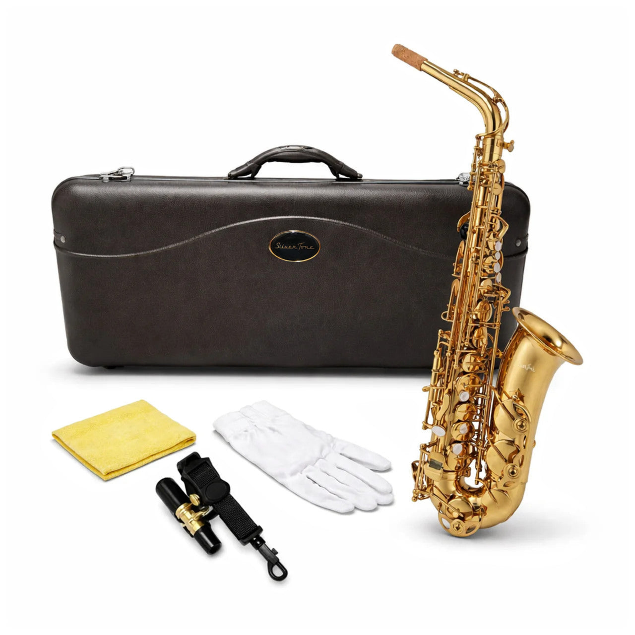 SAX ALTO SILVERTONE LAQUEADO SAS-200L, SLSX009