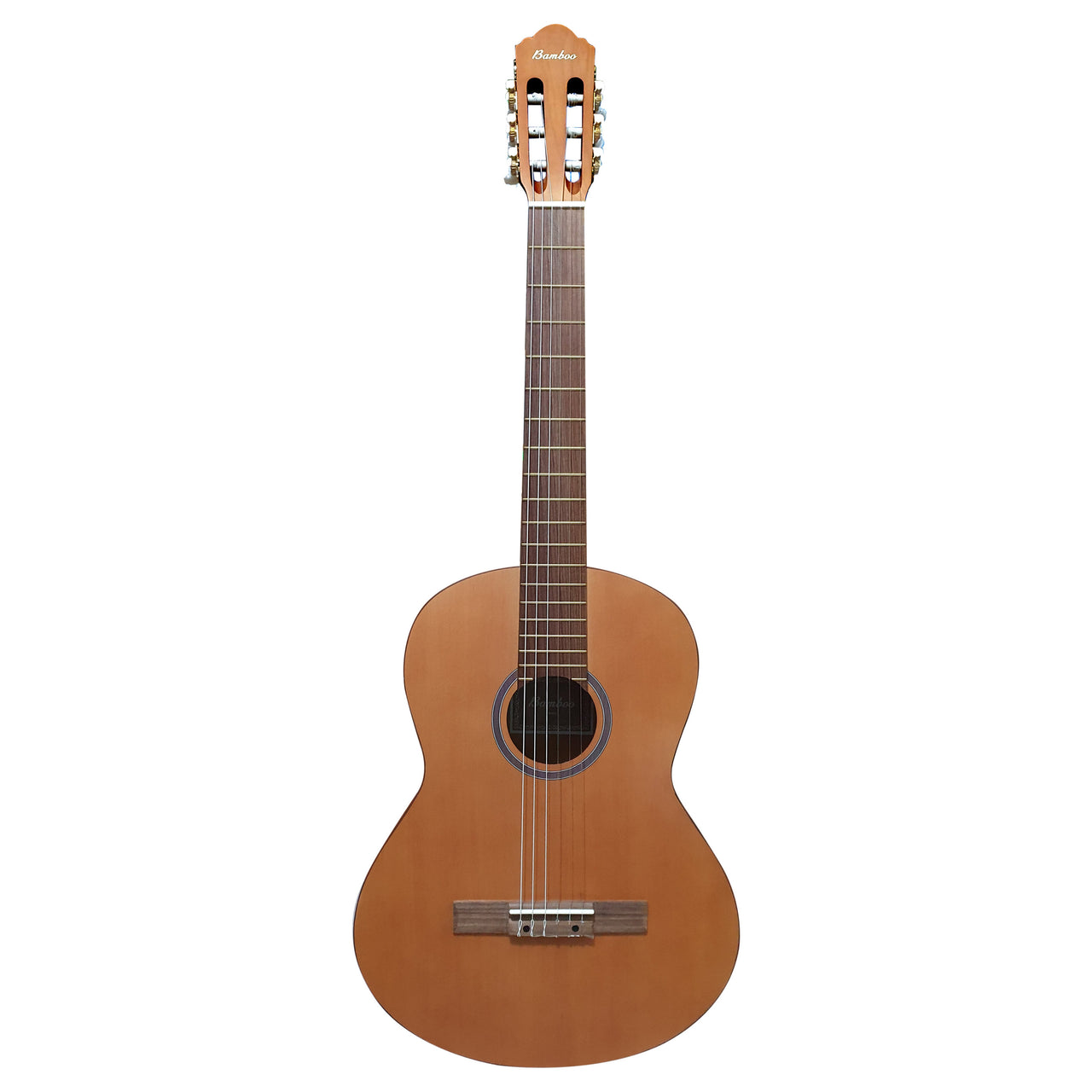 GUITARRA CLASICA BAMBOO NATURAL 39" C/FUNDA, GC-39-NAT