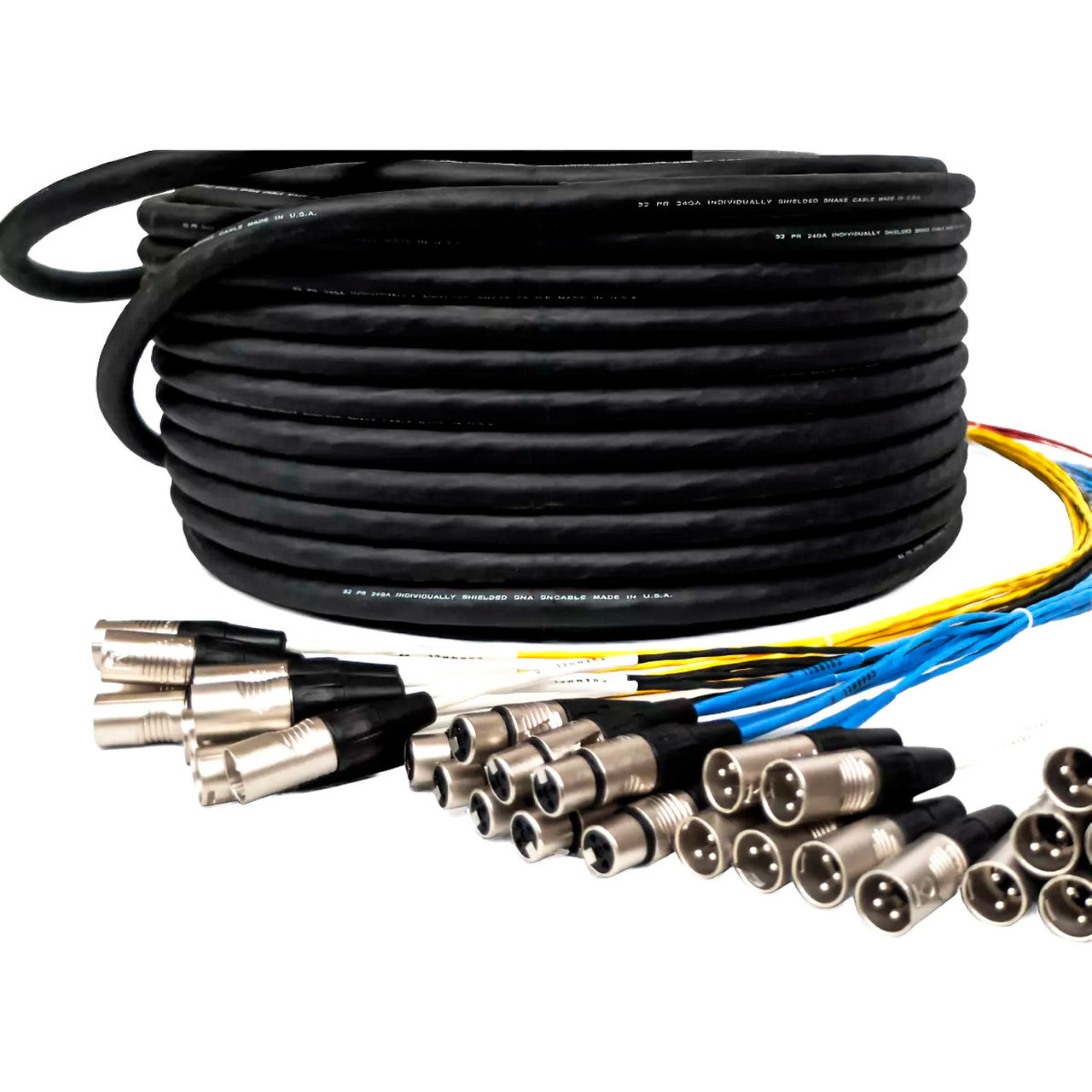 Snake Rapcohorizon 100rc32 24x8 De 30m Con Conectores Rean