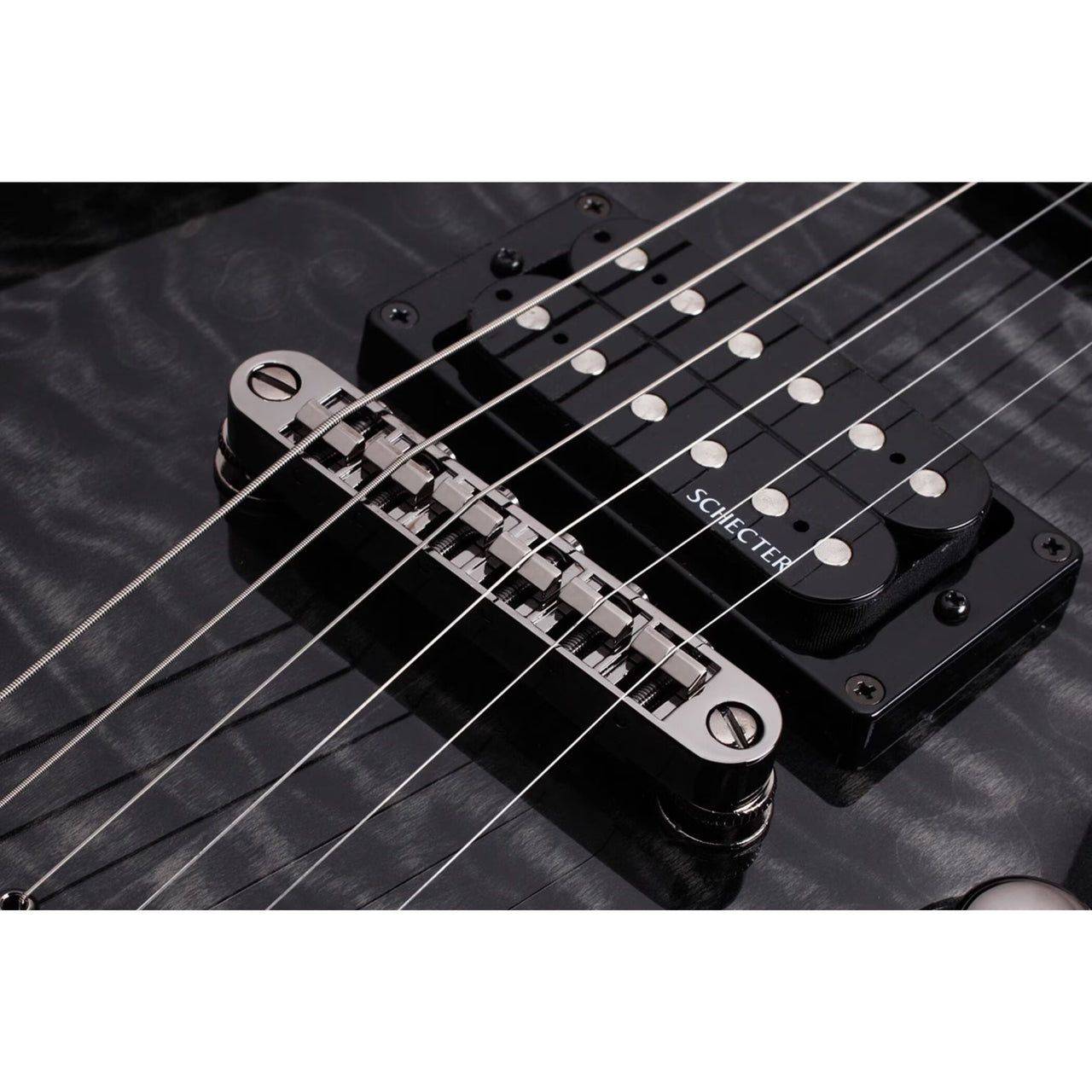 Guitarra Electrica Schecter Omen Extrme 6 Negro Transparente