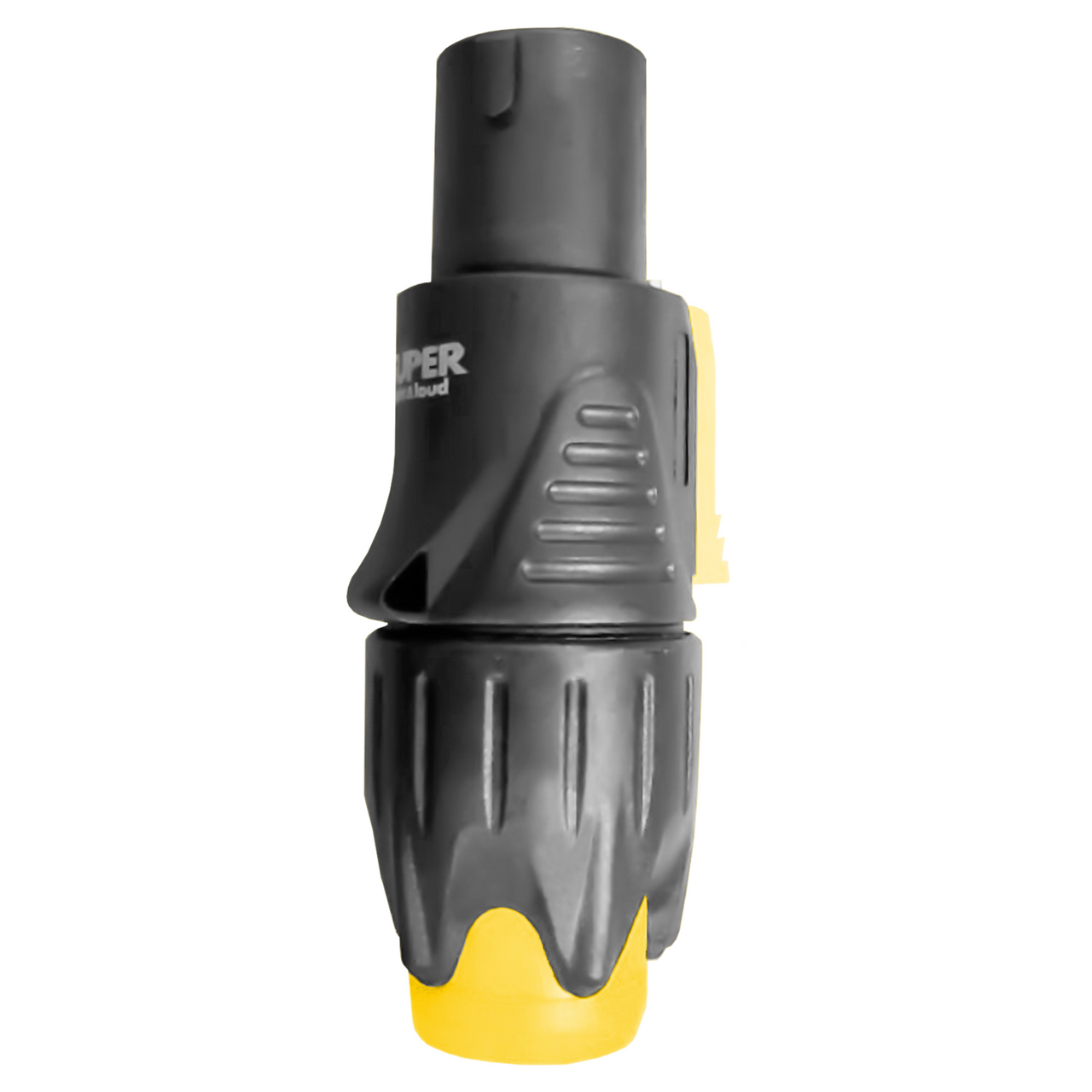 Conector Super Bright Sl4fx-y Speakon 4 Polos Amarillo
