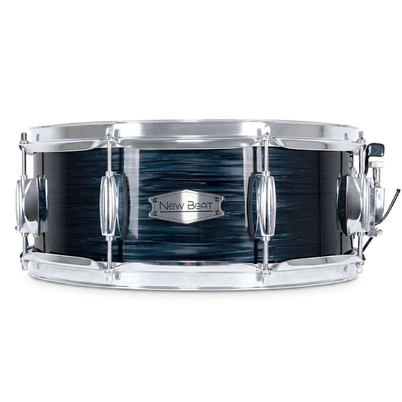 Tarola New Beat Nbsdu-1405-Myr Para Bateria Negro Marmoleado