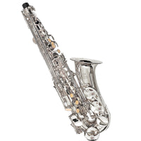 Thumbnail for Saxofon Alto Martinz Mwsxa01s Mib Plateado Llave Fa# Con Estuche