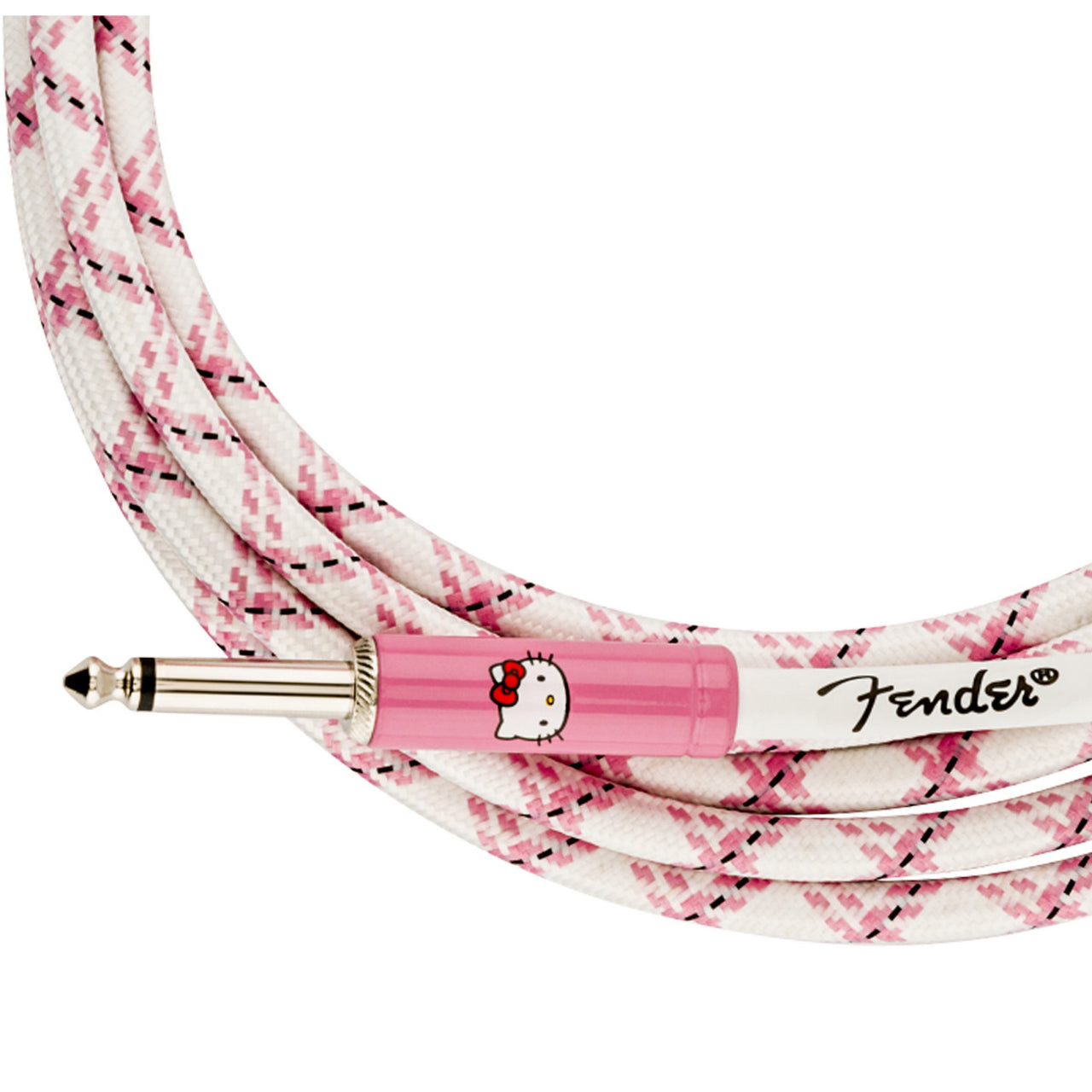 Cable Fender Hello Kitty Para Instrumentos Blanco 3 Metros 0990818123