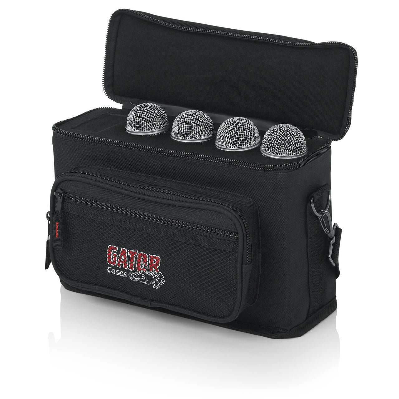 Funda Gator Gm-4 Para Microfono Con Correa De Hombro