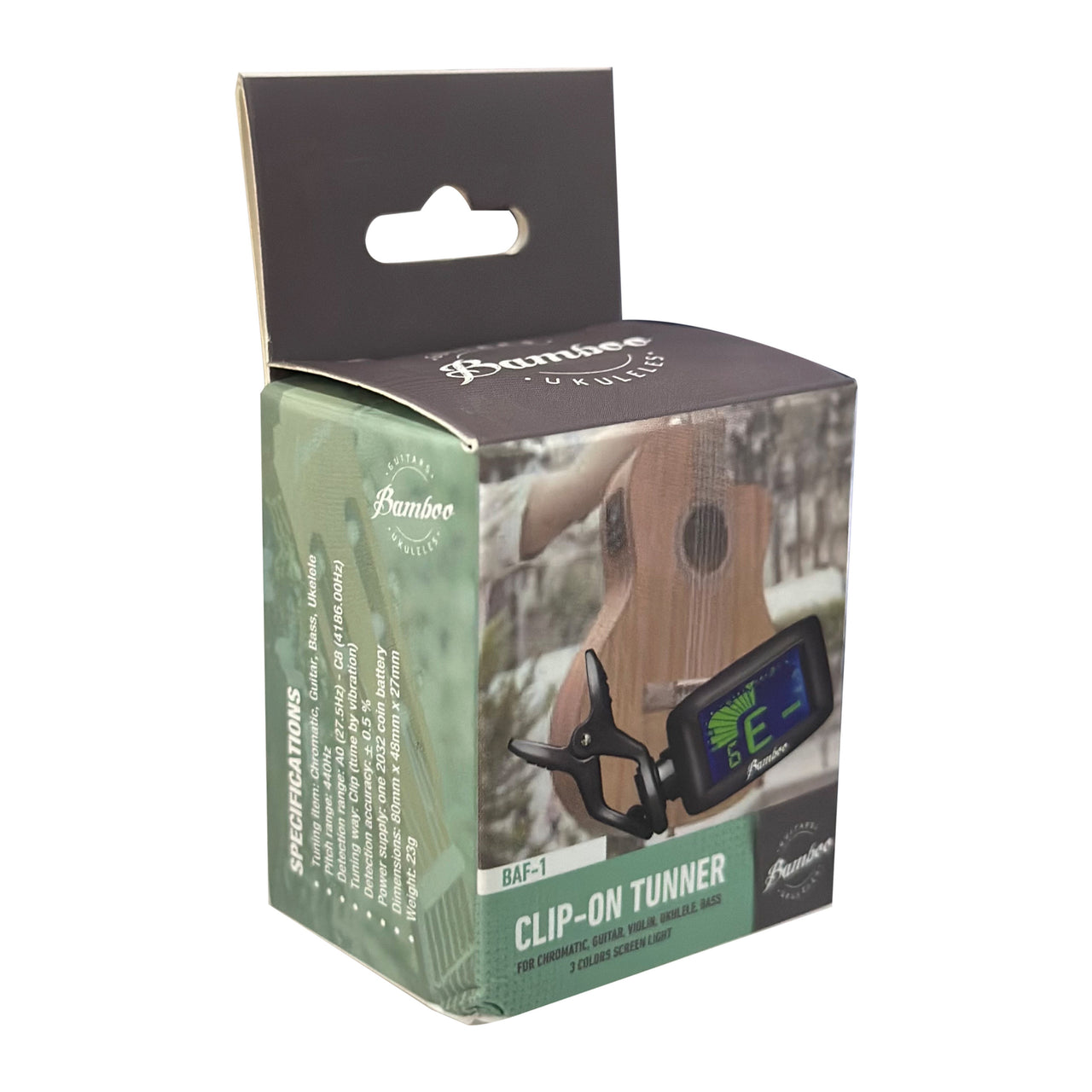 Afinador Bamboo Cromatico, Baf-1