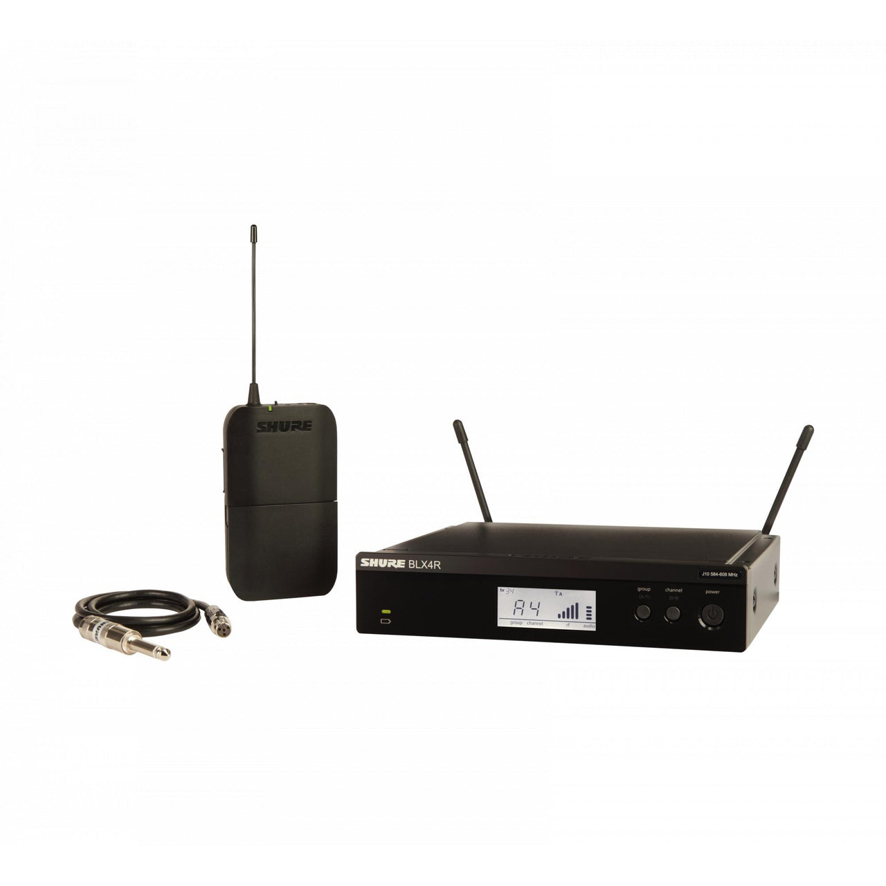SISTEMA INALAMBRICO SHURE P/GUITARRA Y BAJO, BLX14R/J11