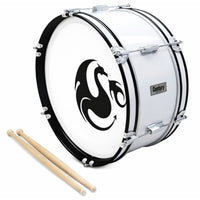 Thumbnail for Tambora De Marcha Century Cntm014 Blanca 18x7 6 Lugs Con Correa