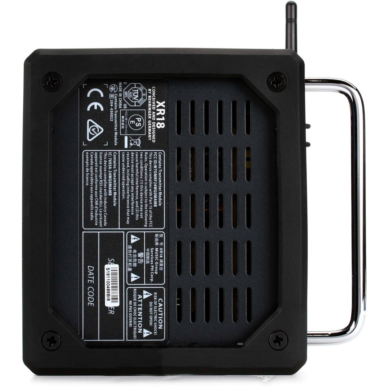 Mezcladora Behringer, Xr18