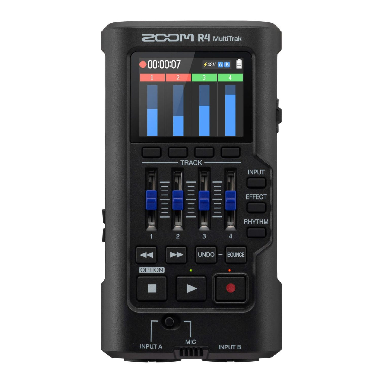 Grabadora Zoom Zr4 Multitrack 2 Entradas Xlr (r4)