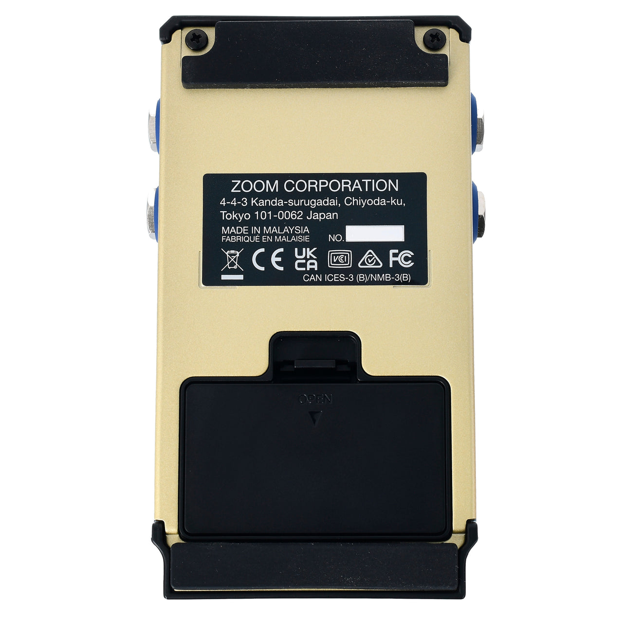 Pedal Zoom Multistomp Ms80irplus Para Guitarra