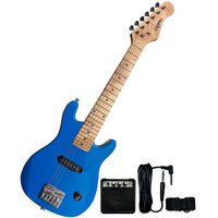 Thumbnail for Paquete De Guitarra Electrica Logan Infantil Azul, L-eg-set-k-bl