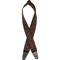 Thumbnail for Thaly Fender Pasadena Woven Strap Lattice Red Para Guitarra 0990638034
