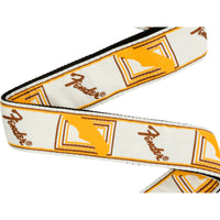 Thumbnail for Thaly Fender P/guitarra White/brown/yellow Mono Strap, 0990683000