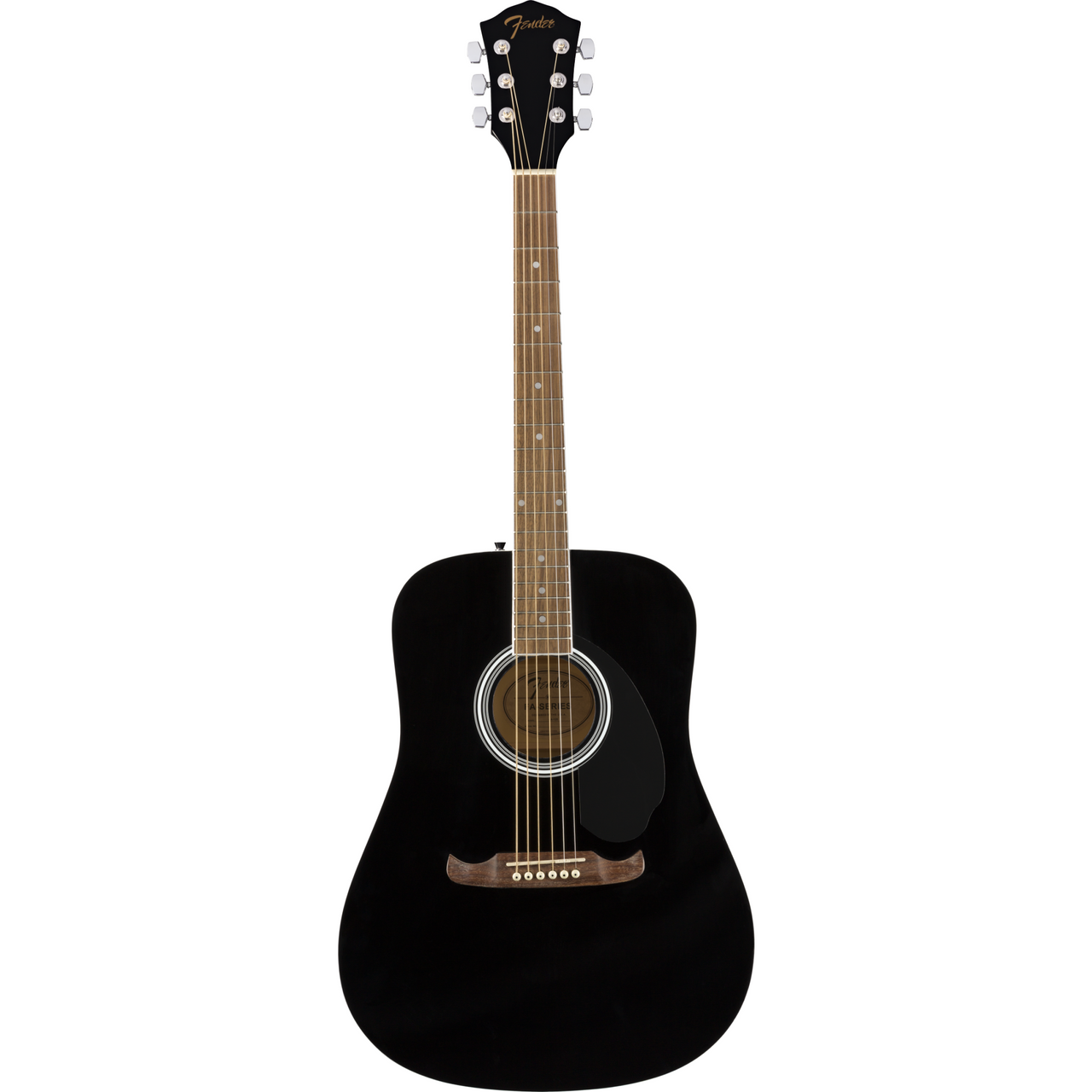 Guitarra Acustica Fender Fa-125 Dreadnought Black Con Funda 0971210706