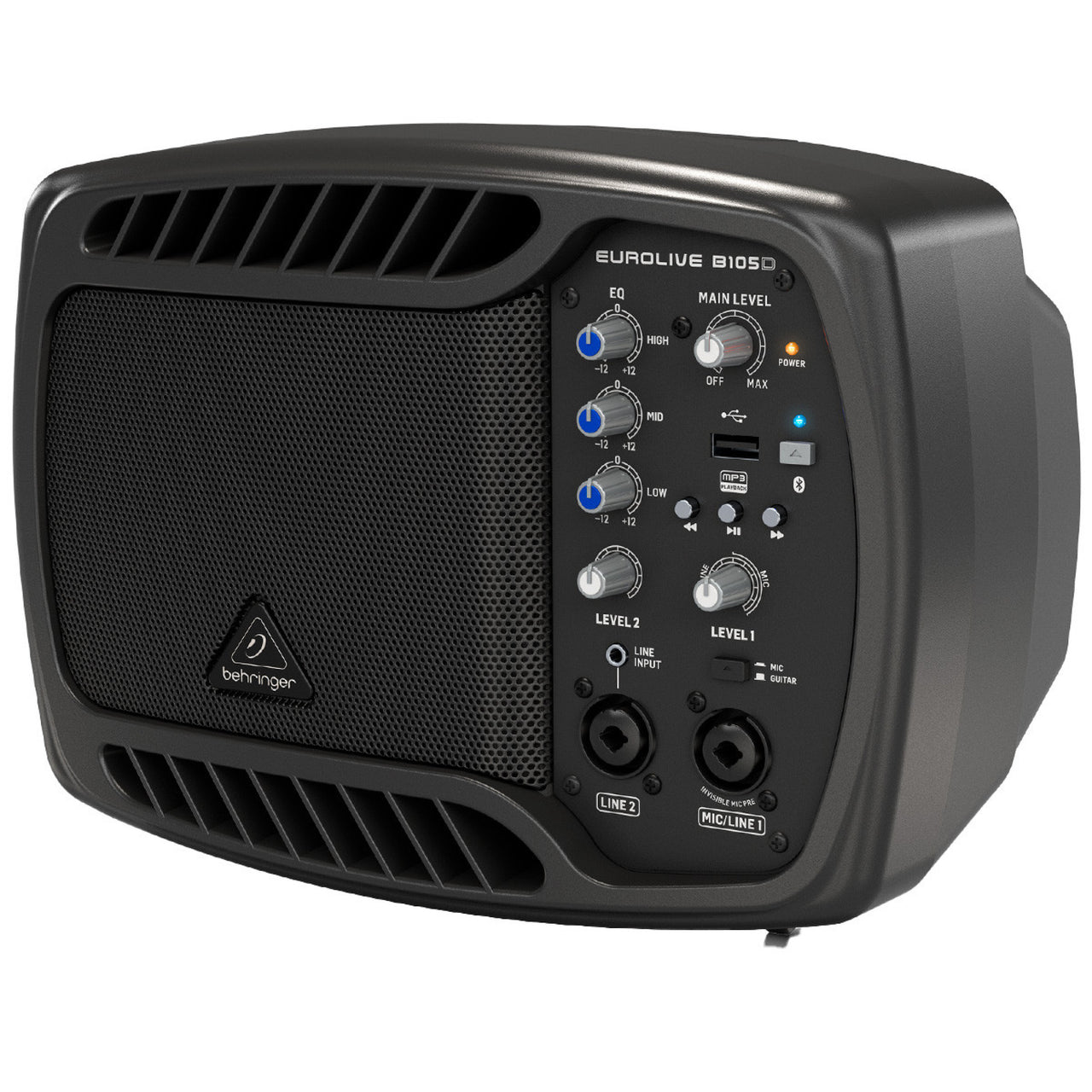 Bafle Behringer B105D 50w Altavoz Bluetooth Clase D Activo