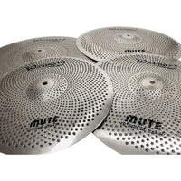 Thumbnail for Paquet De Platillos Ozimar Mute-cymbal-set 14 Hithats 16 Crash 18 Crash Ride 20 Ride