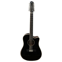 Thumbnail for Guitarra Docerola Electroacustica Tagima Sierreña-xii-eq-bk Negra