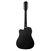 Thumbnail for GUITARRA ELECTROACUSTICA BAMBOO 12CDAS. C/FUNDA, GA-4012-BK-Q