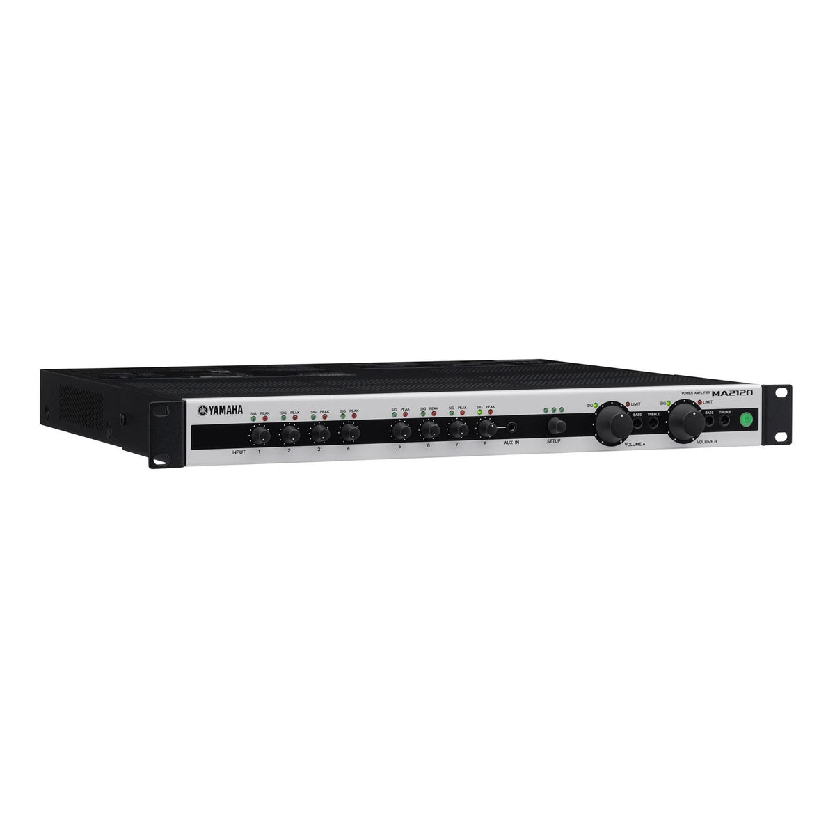 MEZCLADORA AMPLIFICADA YAMAHA 2 ZONAS 120W X2 Y LINEA 70/100, MA2120
