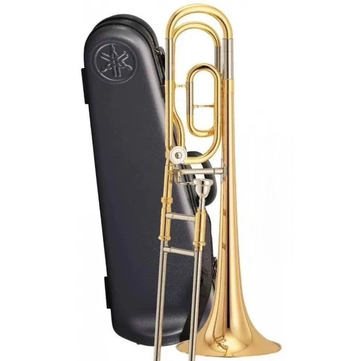 TROMBON DE VARA YAMAHA C/TRANSPOSITOR Sib/Fa LAQUEADO, YSL356GE