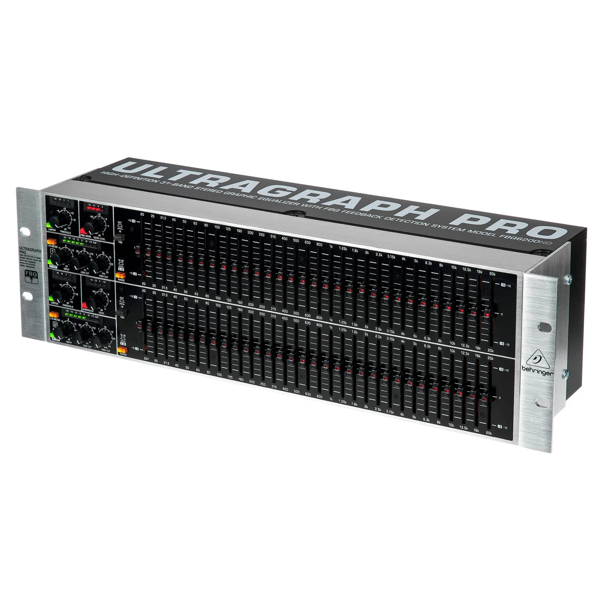 Ecualizador Behringer FBQ6200HD Grafico Estereo De 31 Bandas
