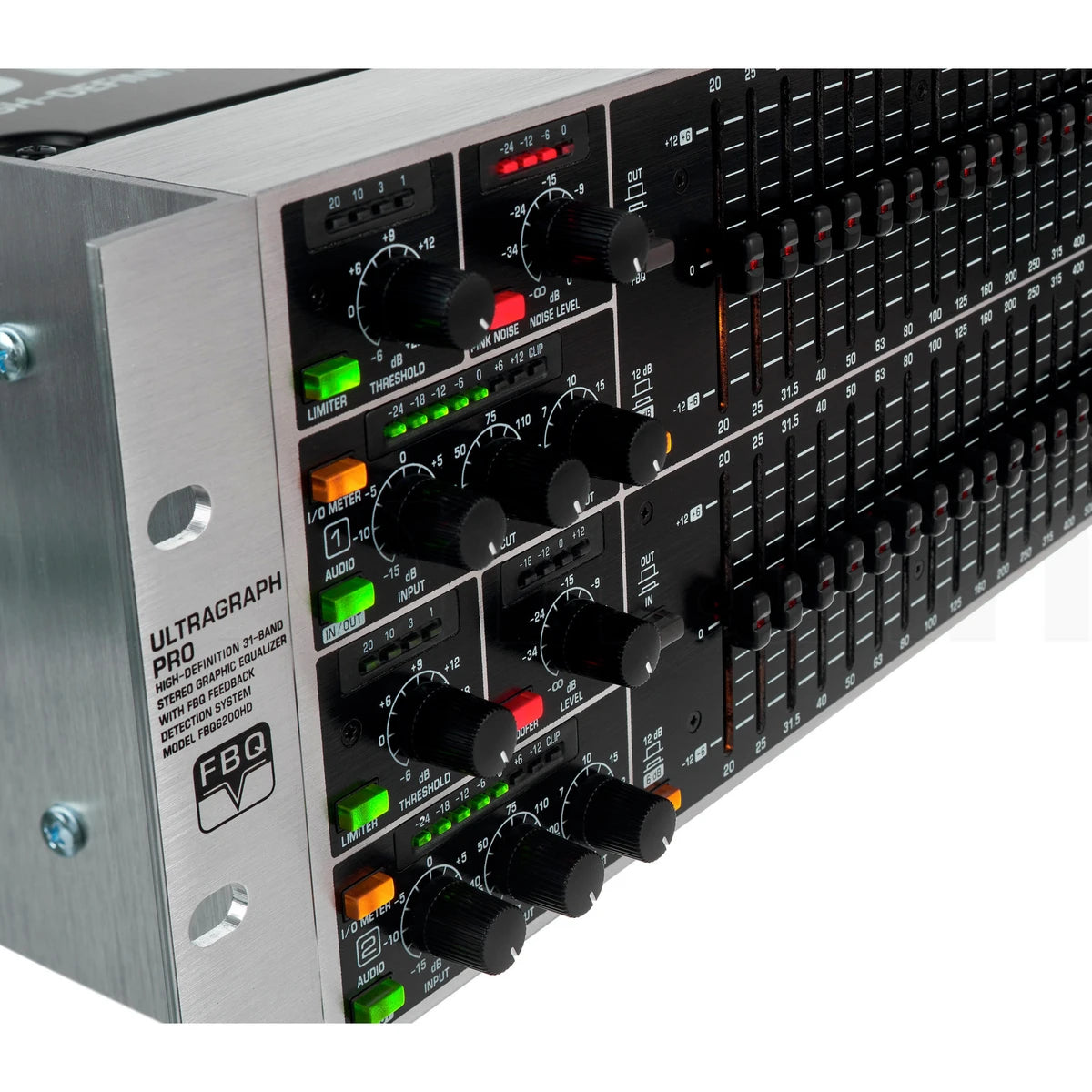 Ecualizador Behringer FBQ6200HD Grafico Estereo De 31 Bandas