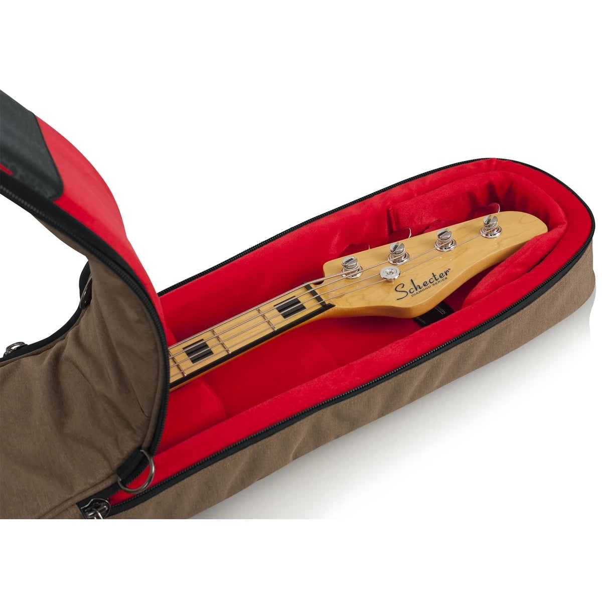 FUNDA GATOR P/BAJO ELECTRICO, GT-BASS-TAN