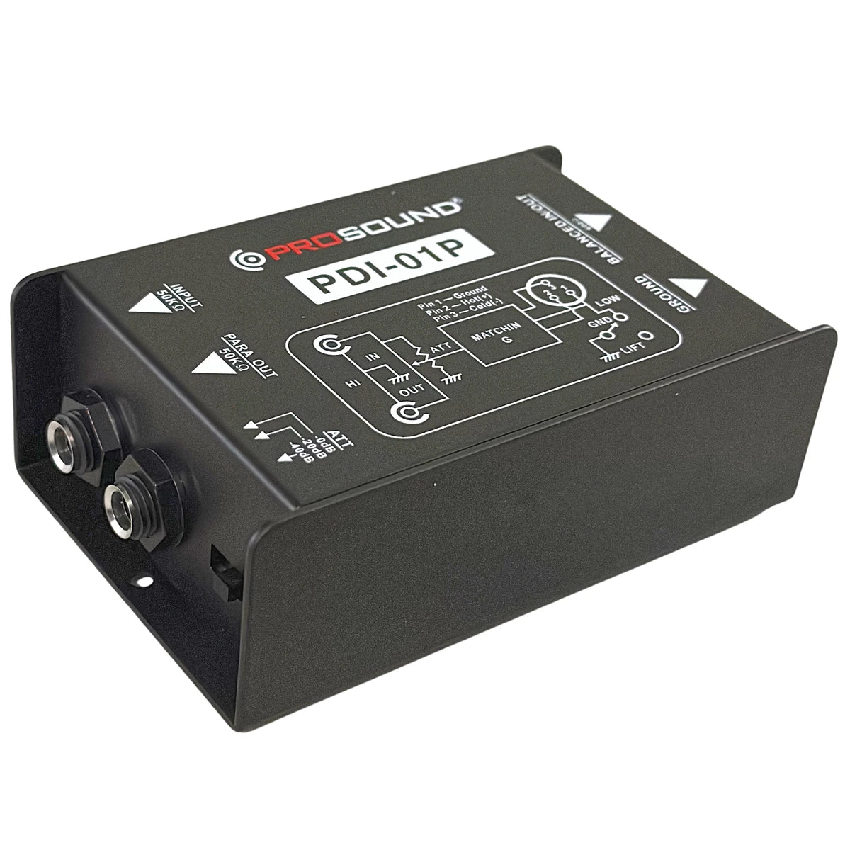 CAJA DIRECTA PROSOUND PDI-01P DE 1 CANAL