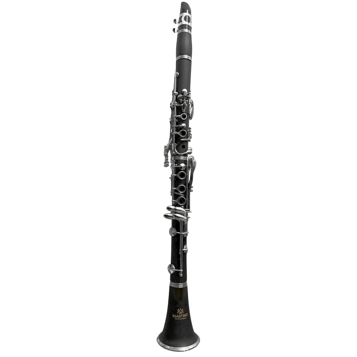 Clarinete Martinz MWCLR17 Tono BB De 17 Llaves Niqueladas Cuerpo Baquelita