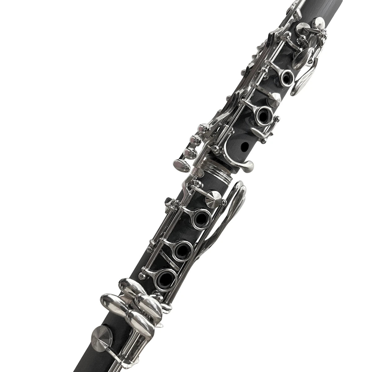 Clarinete Martinz MWCLR17 Tono BB De 17 Llaves Niqueladas Cuerpo Baquelita