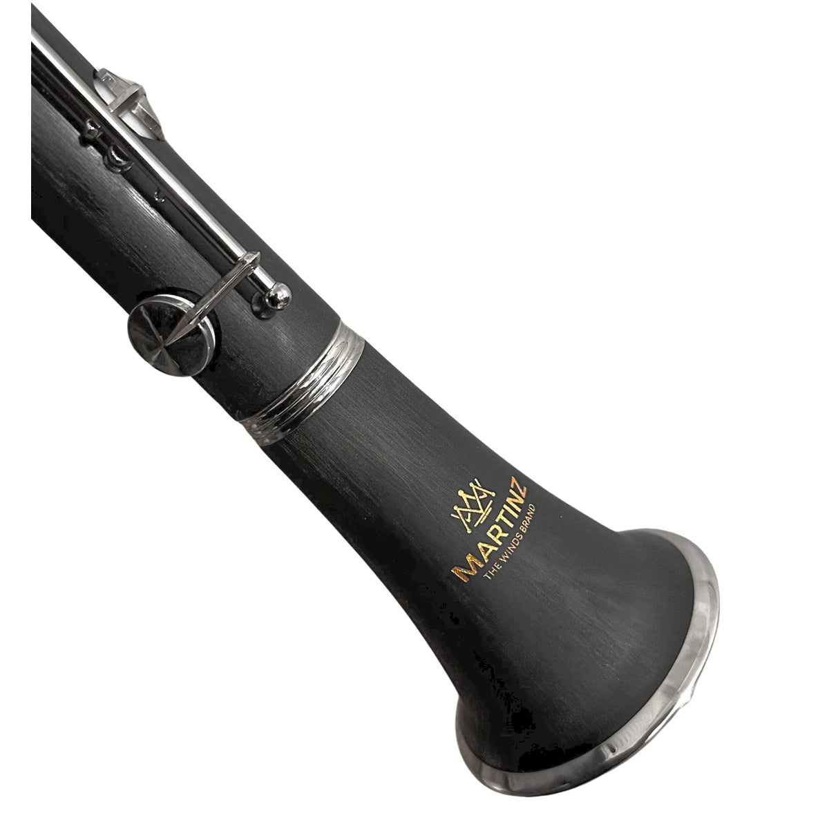 Clarinete Martinz MWCLR17 Tono BB De 17 Llaves Niqueladas Cuerpo Baquelita