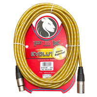 Thumbnail for Cable Evolution EVCC-6D Para Microfono Canon A Canon 6M DORADO Con Blanco